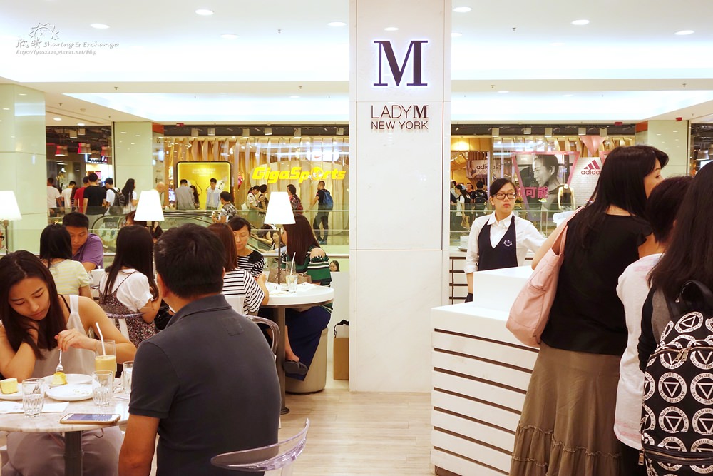 Lady M 千層蛋糕 | 香港海港城。傳說中的排隊名店