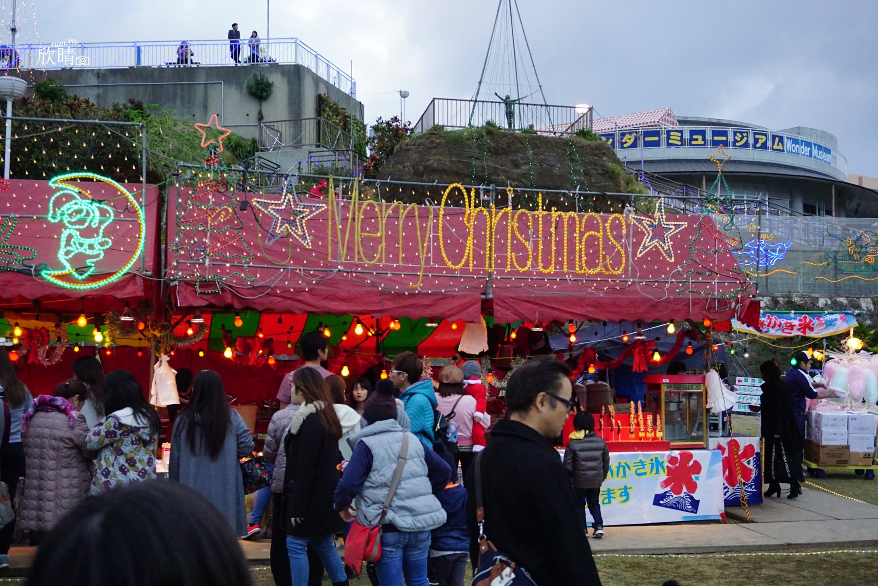 沖繩兒童王國｜在動物園裡過聖誕節。沖繩最大聖誕節活動~五光十色點亮園區