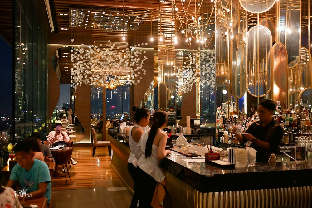 泰國曼谷高空酒吧推薦｜SEEN Restaurant & Bar Bangkok。擁有浪漫夜景！Tripadvisor排名第2酒吧(菜單menu)