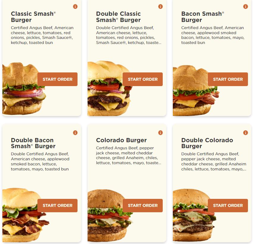 美國漢堡推薦｜Smashburger。客製化漢堡皮、起司的連鎖漢堡店，安格斯牛排超級軟嫩多汁(菜單menu價錢)