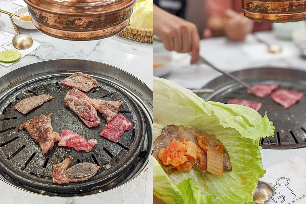竹北餐廳推薦｜Gogi Gogi韓式燒肉。網美風精緻燒肉~貼心桌邊服務~小菜吃到飽(菜單menu價錢)