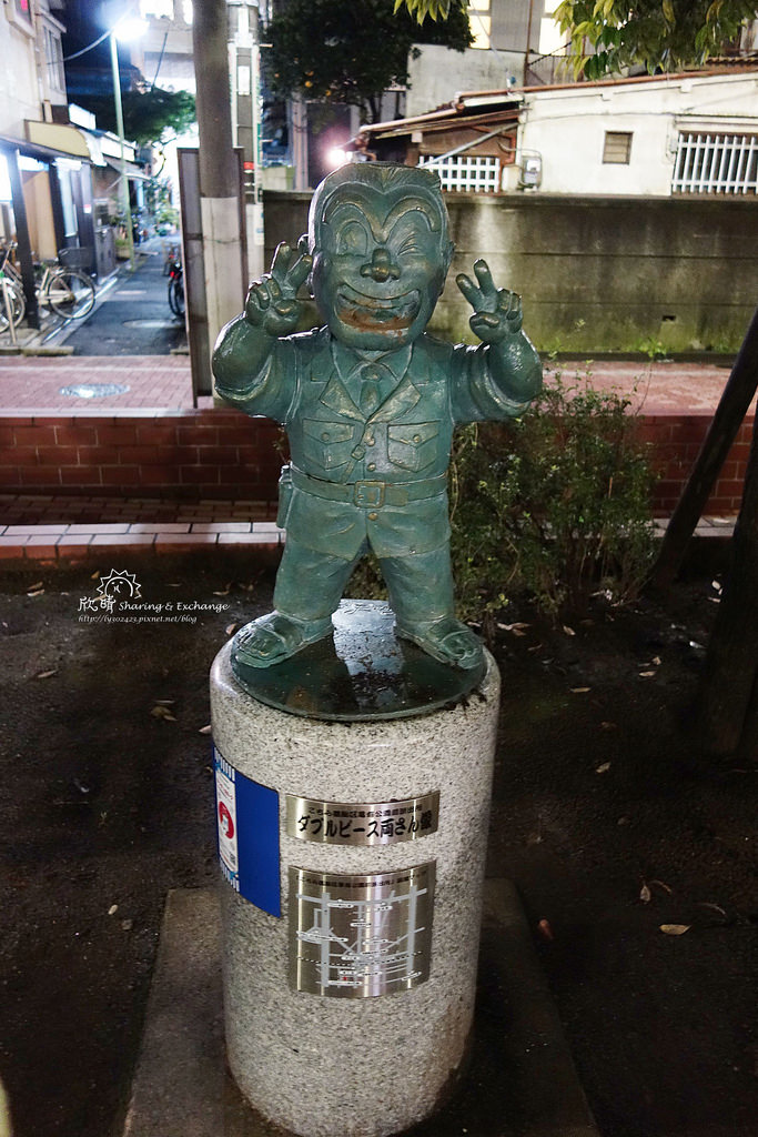 東京景點 | 龜有烏龍派出所。兩津銅像地圖+收集狂的14個雕像行程規劃