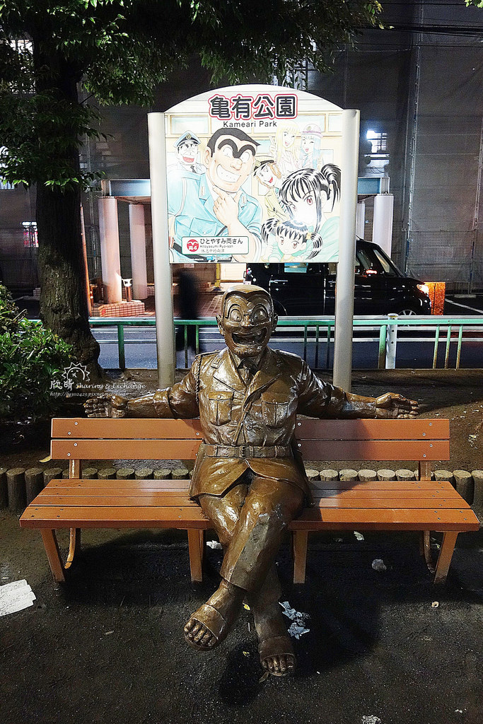 東京景點 | 龜有烏龍派出所。兩津銅像地圖+收集狂的14個雕像行程規劃