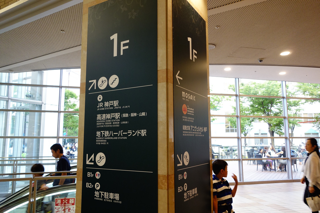 神戶周邊購物 | Umie百貨North Mall、South Mall、Mosaic 置物櫃