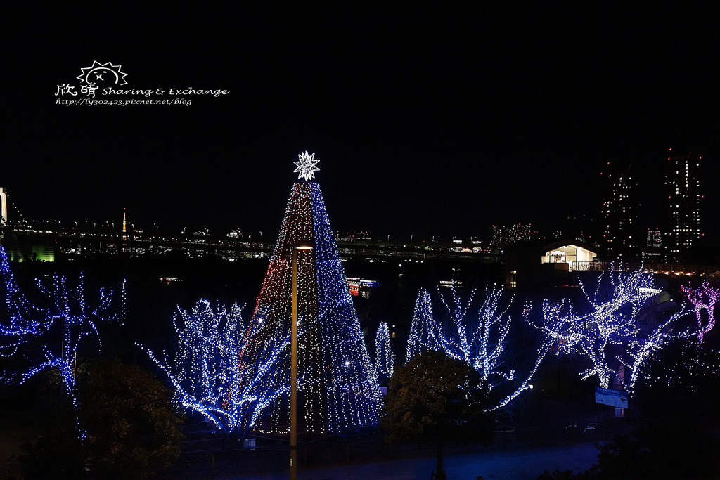 |東京景點|採購後看夜景+VenusFort維納斯城堡+聖誕節氣氛~參觀體驗車子的Mega Web+台場地圖