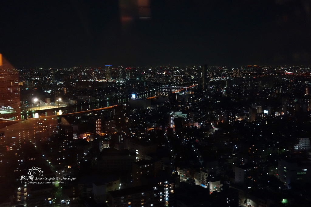 |東京景點|晴空塔美食+山田家烏龍本陣、隅田川不同景色的變化+鯛魚燒