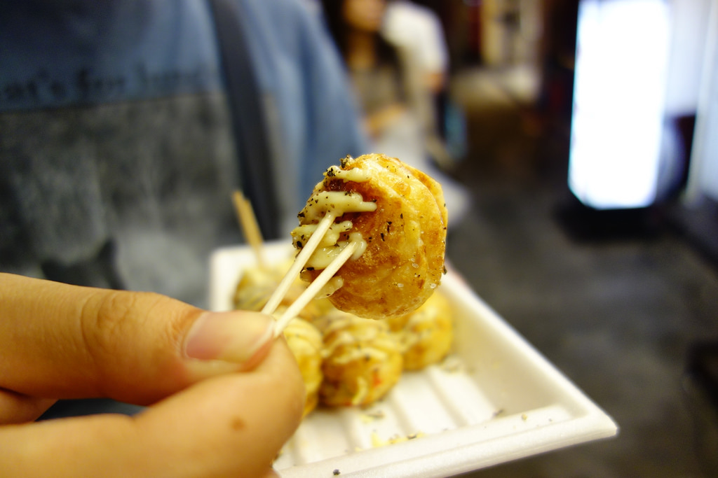 |大阪美食|甲賀流+道地章魚燒在美國村裡喔！日本必吃 平價日本遊推薦