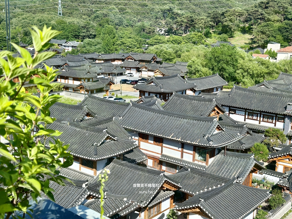 首爾恩平韓屋村은평한옥마을高處俯瞰韓屋屋頂