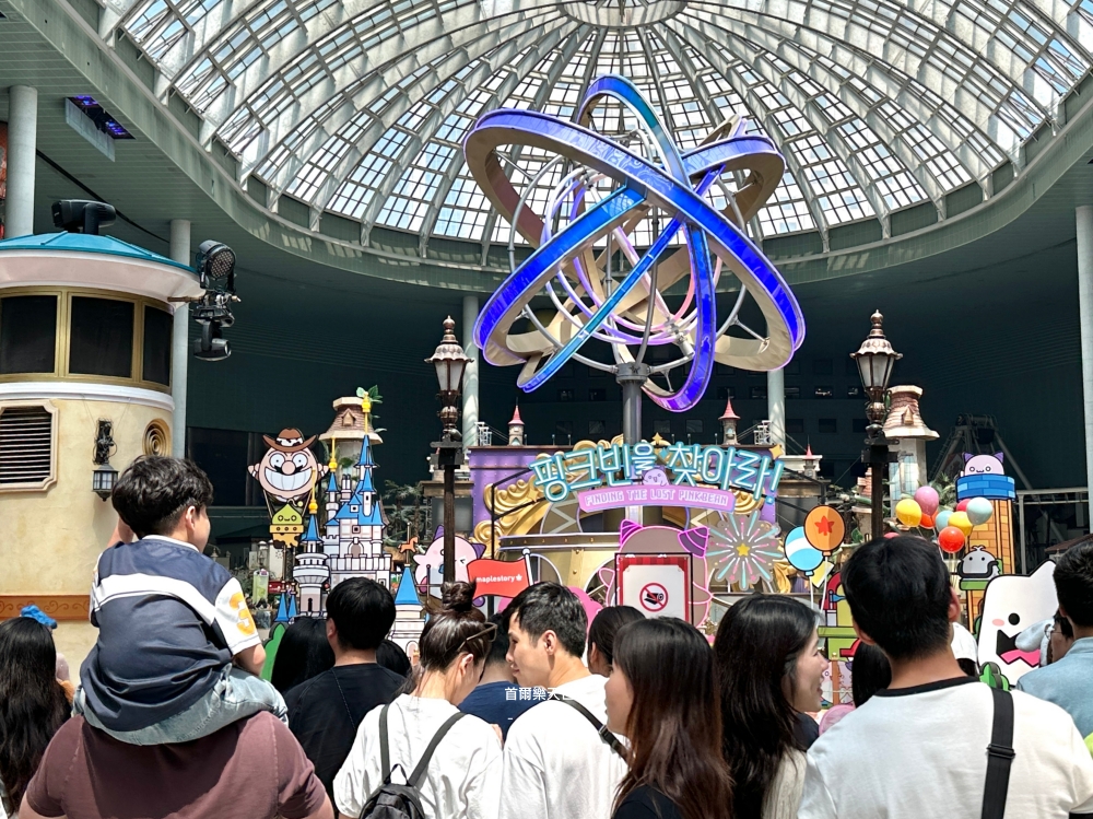 首爾樂天世界室內廣場