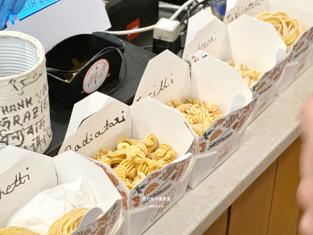 Pasta Pasta各種義大利麵形狀展示