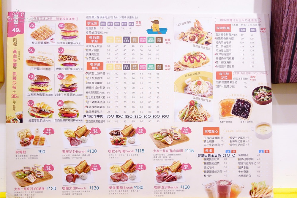 新竹早午餐 | 喫飽讓你吃飽飽 兒童遊樂區中低價位銅板美食(含菜單價位)