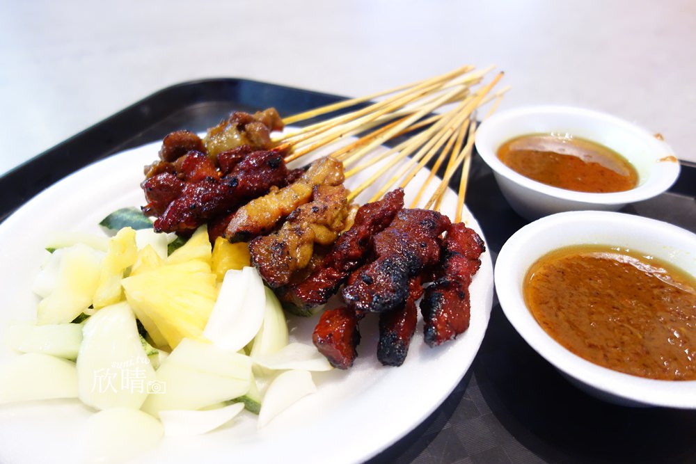 新加坡美食 | 老巴剎Lau Pa Sat。沙嗲Satay和叻沙Laksa聚集超多餐廳廣場