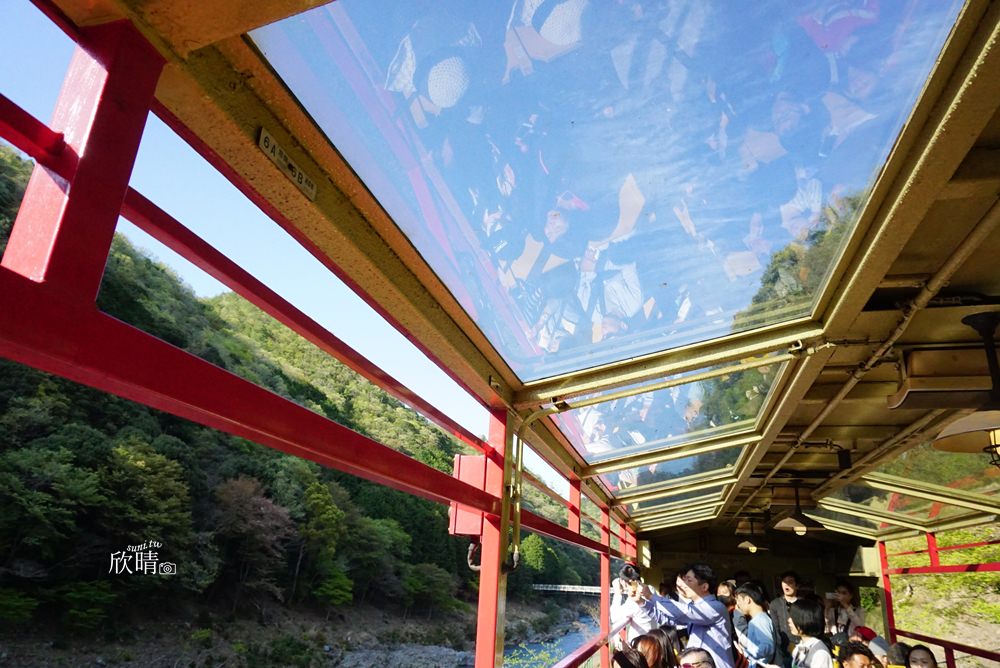 嵐山小火車 | 嵯峨野觀光鐵道トロッコ。搭車資訊/票價/保津川峽谷