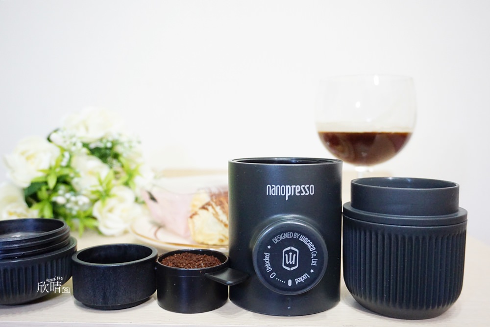 平價濃縮咖啡機推薦｜WACACO nanopress新上市。可攜式手動~出門在外也有香醇濃咖啡