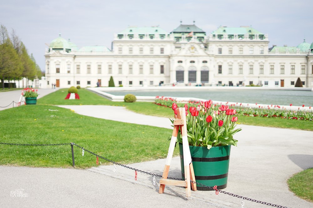 奧地利維也納景點｜美景宮。巴洛克式建築還有大花園！交通門票