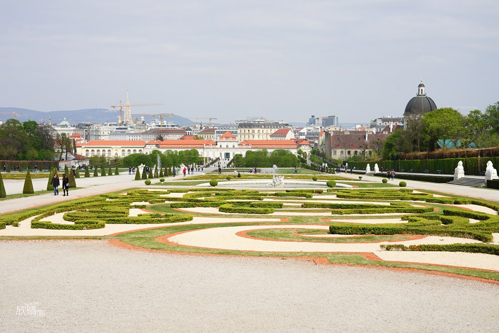 奧地利維也納景點｜美景宮。巴洛克式建築還有大花園！交通門票