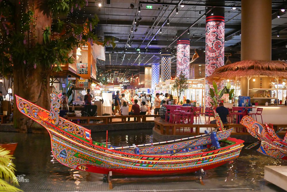 泰國曼谷景點推薦｜ICONSIAM暹羅天地百貨。將水上市場搬進百貨公司(免費接駁交通/樓層介紹)