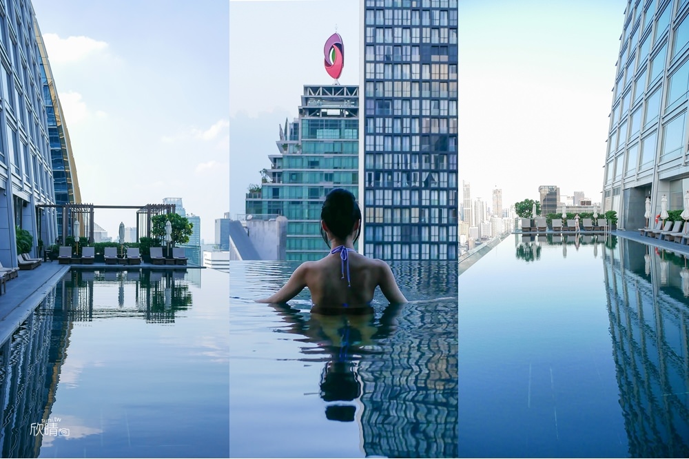 泰國曼谷大倉新頤酒店推薦｜在泰式熱情中享受日式優雅吧！無邊際泳池、自助吧早餐、酒吧 The Okura Prestige Bangkok