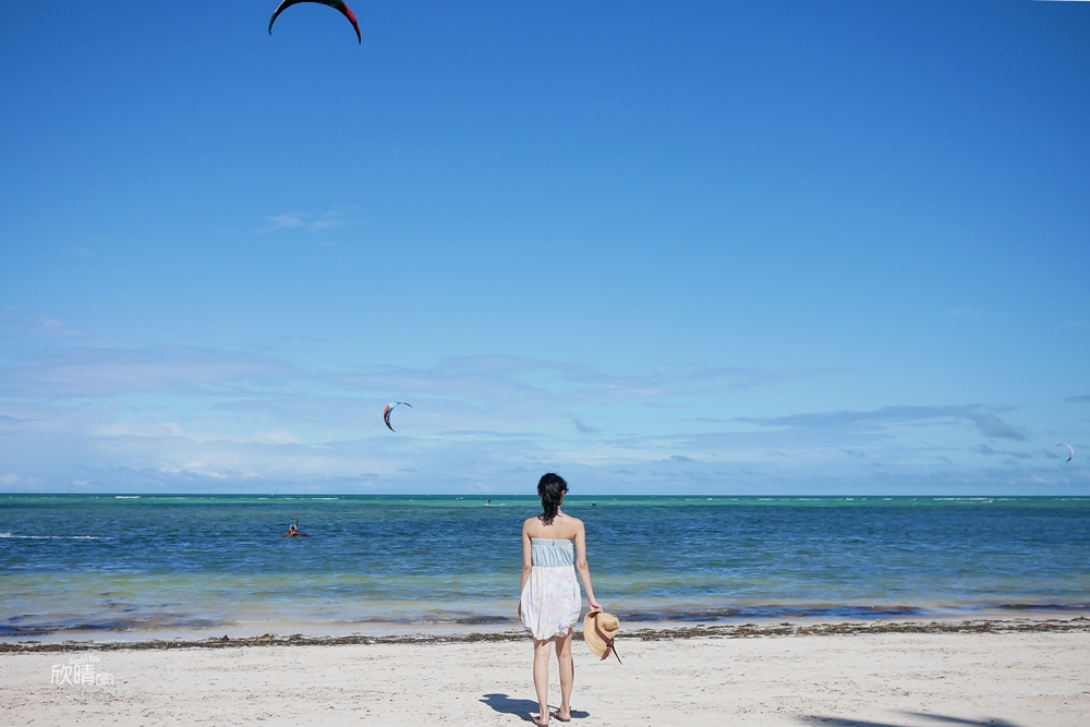 長灘島景點推薦｜布拉波海灘(bulabog beach)~少人的東邊海岸與美麗的七彩風箏衝浪