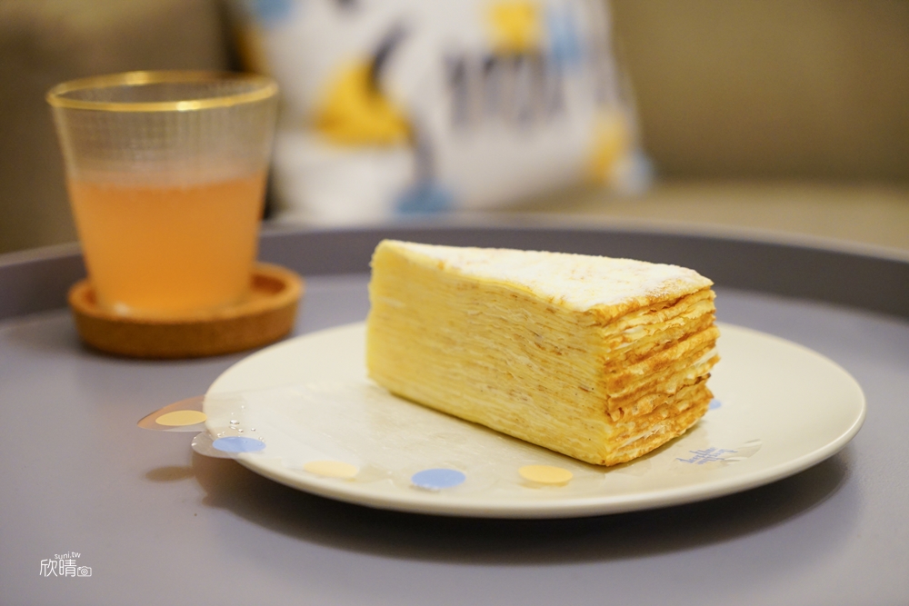 深藍千層蛋糕｜台南東區甜點店。被譽為千層派界的LV(菜單價位)