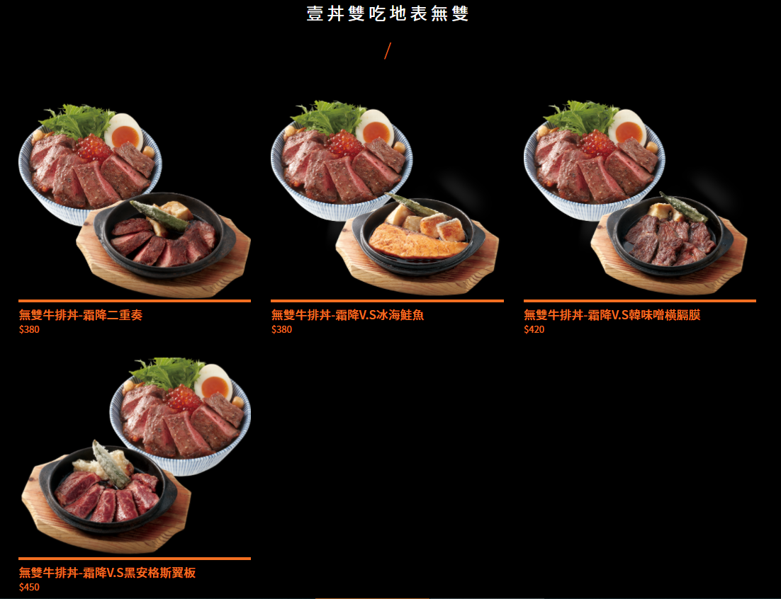 台北車站美食｜開丼燒肉vs丼飯。無限享用的肉包菜、珍鮮米白飯、味噌湯、玄米茶、冰檸茶(菜單menu價錢)