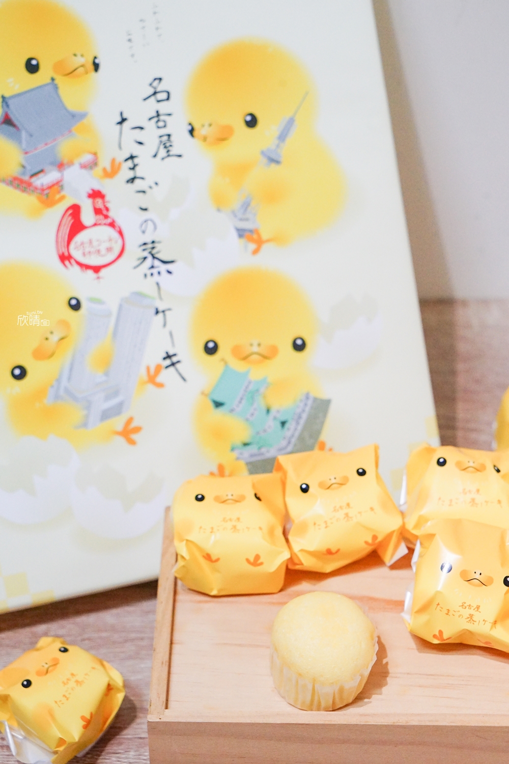 日本禮盒伴手禮團購｜名古屋可愛小雞蛋糕禮盒。不用出國也能吃到日本春節禮盒