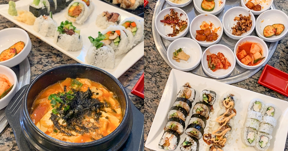 鳳凰城吃到飽餐廳｜SEOUL BBQ & SUSHI。加州壽司捲、燒肉壽司捲(菜單menu價錢)