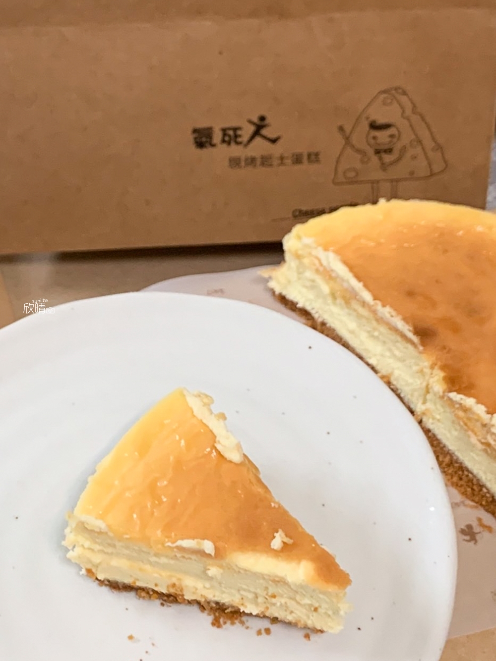 新竹乳酪蛋糕推薦｜氣死人起司蛋糕。只有6吋蛋糕~單片不零售(菜單meunu價錢)
