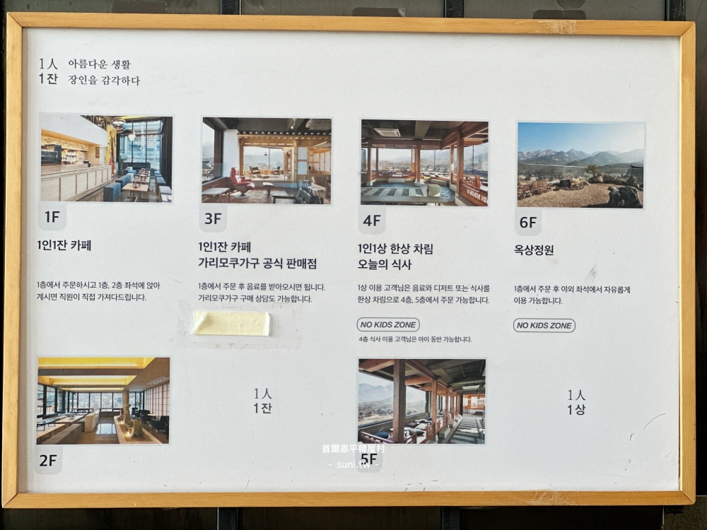 首爾1인1잔咖啡廳窗景恩平韓屋村北漢山瓦片屋頂