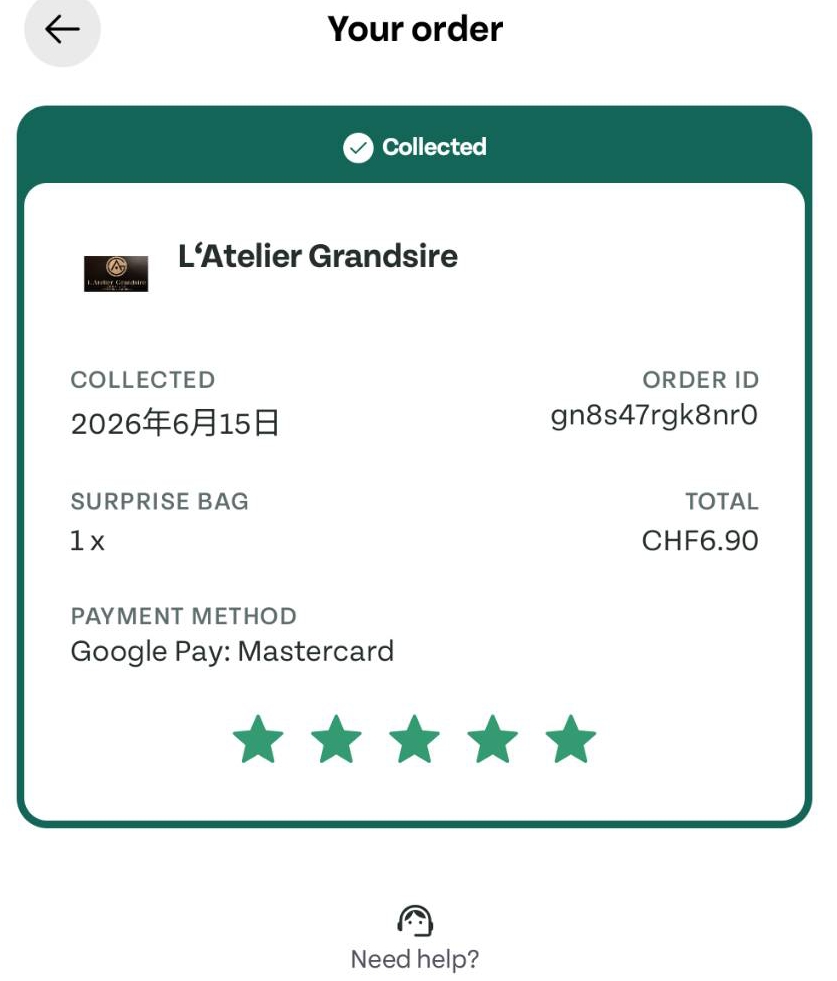 瑞士省錢攻略｜自由行推薦一定要下載Too Good To Go APP開盲盒，超值甜點3折起