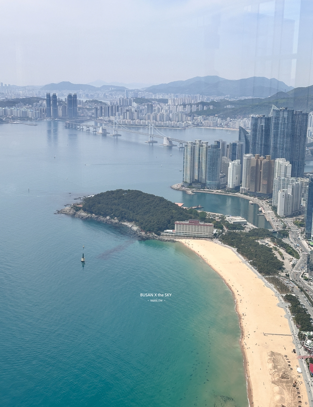 BUSAN X the SKY｜釜山通行證必玩景點。100樓高處美景~全世界最高星巴克