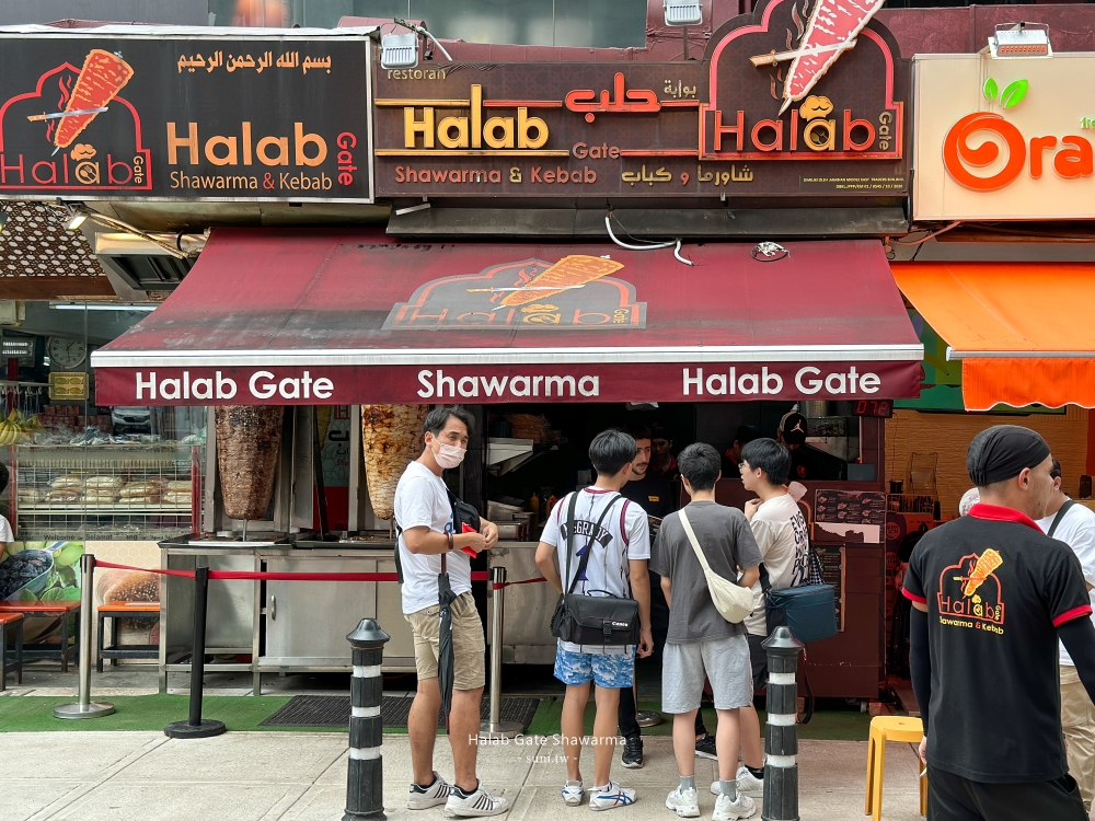 吉隆坡必吃推薦｜Halab Gate Shawarma。必吃超大沙威瑪(菜單menu價位)