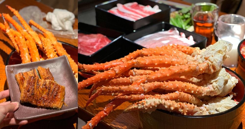 札幌帝王蟹吃到飽｜蟹座KANIZA。11000日幣在北海道吃帝王蟹還有松葉蟹、限定蒲燒鰻魚吃到飽 @欣晴。美食旅遊生活分享