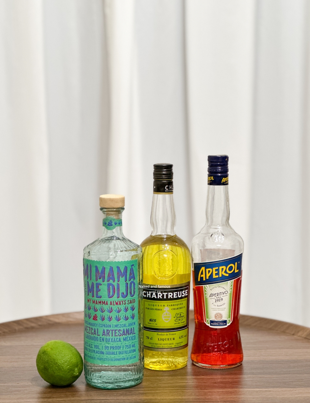 Mezcal梅茲卡爾調酒推薦｜Naked and famous一脫成名