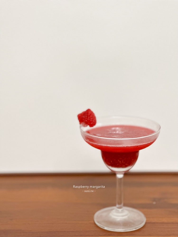 龍舌蘭調酒推薦｜覆盆莓瑪格麗特調酒Raspberry margarita。平衡又有酒感