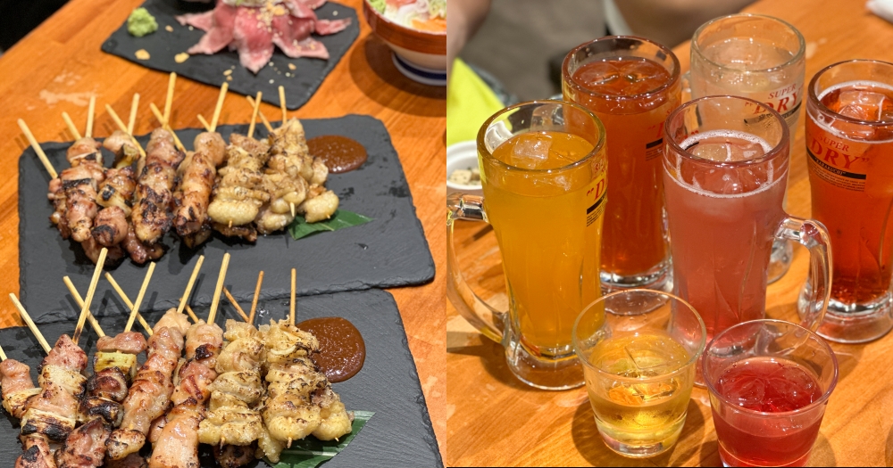 岡山居酒屋推薦｜Yakitori Makoto平價串燒。990日幣喝到飽超便宜(菜單menu價位) @欣晴。美食旅遊生活分享