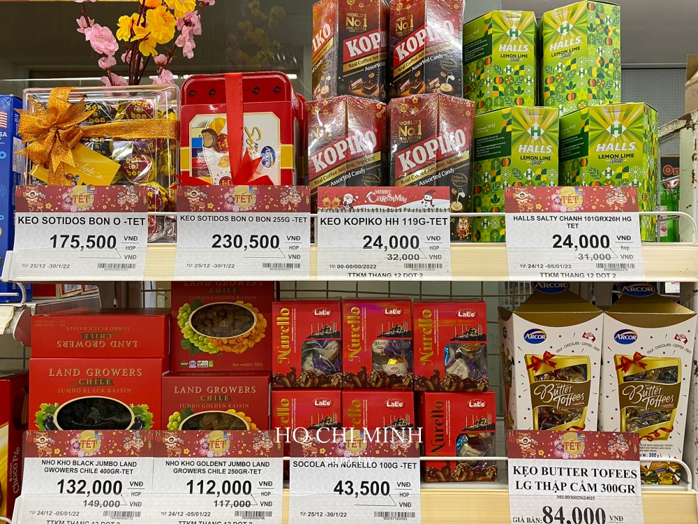 胡志明市超市｜Aeon、Winmart、Co.op mart三家超市一次購買餅乾、零食、水果乾、泡麵、伴手禮