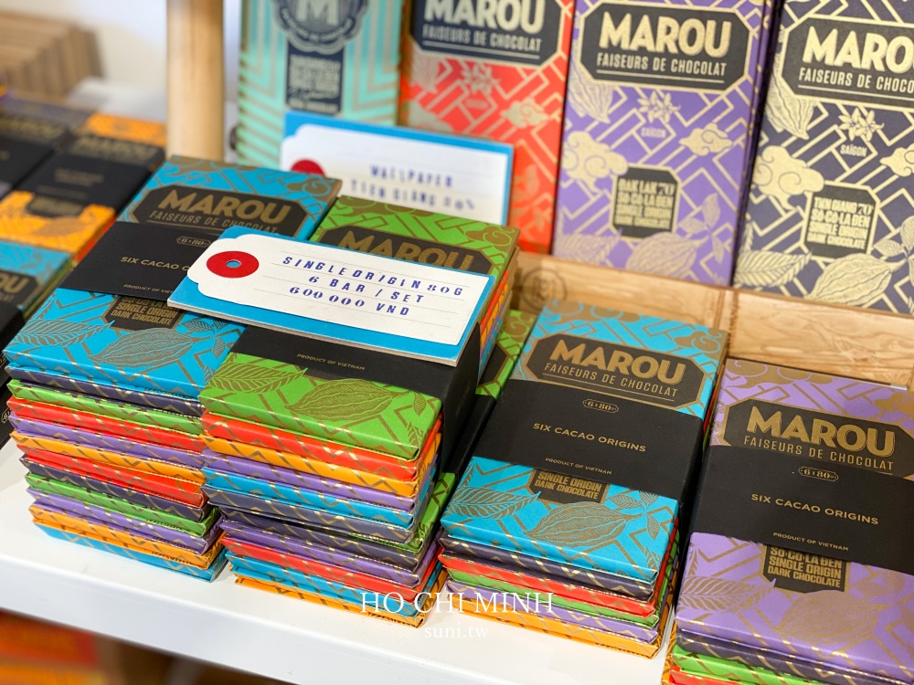 越南伴手禮推薦｜MAROU巧克力。紐約時報、媒體推薦在地品牌