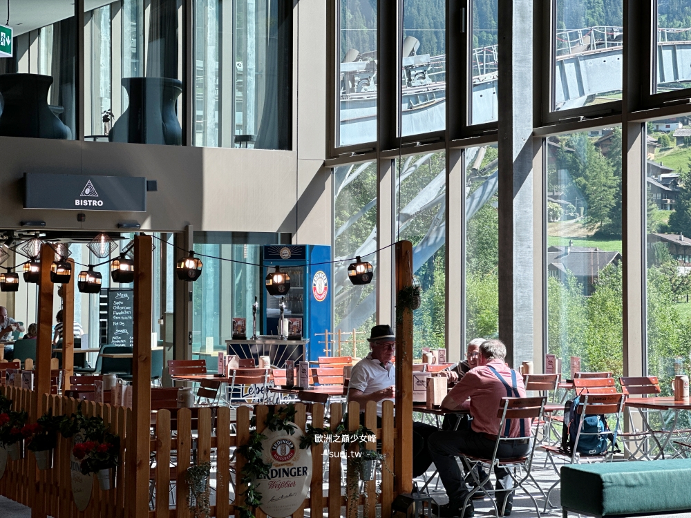 Grindelwald Terminal下山後Bistro輕食飲料休息點