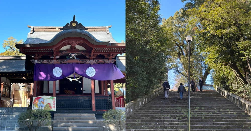 鹿兒島景點｜鹿兒島神宮。南九州300年歷史神宮～來吸最強能量、天花板彩繪 @欣晴。美食旅遊生活分享