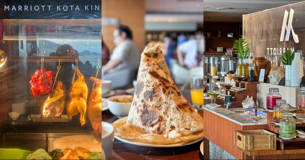 亞庇萬豪早餐｜Kitchen@8自助早餐超驚豔，可以吃到11:00~必吃Laksa叻沙、Roti烤餅、海南雞全都吃得到！ @欣晴。美食旅遊生活分享