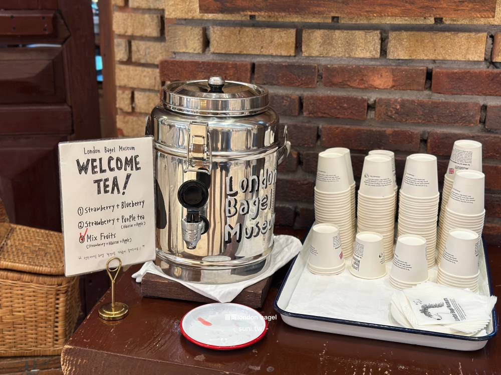 London Bagel Museum런던베이글뮤지엄歡迎茶Welcome Tea免費
