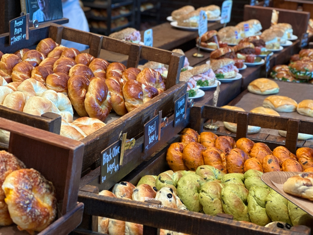 首爾London Bagel Museum런던베이글뮤지엄蠶室店貝果全景