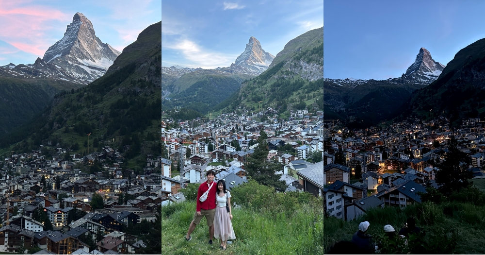 策馬特Matterhorn Viewpoint觀景台日落夜景