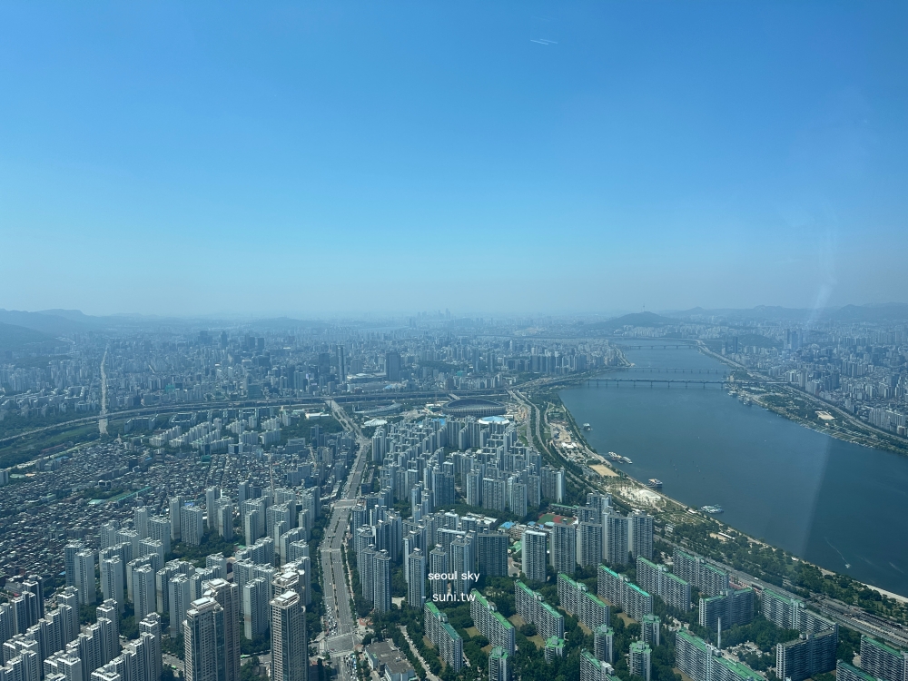 Seoul Sky서울스카이漢江全景俯瞰首爾