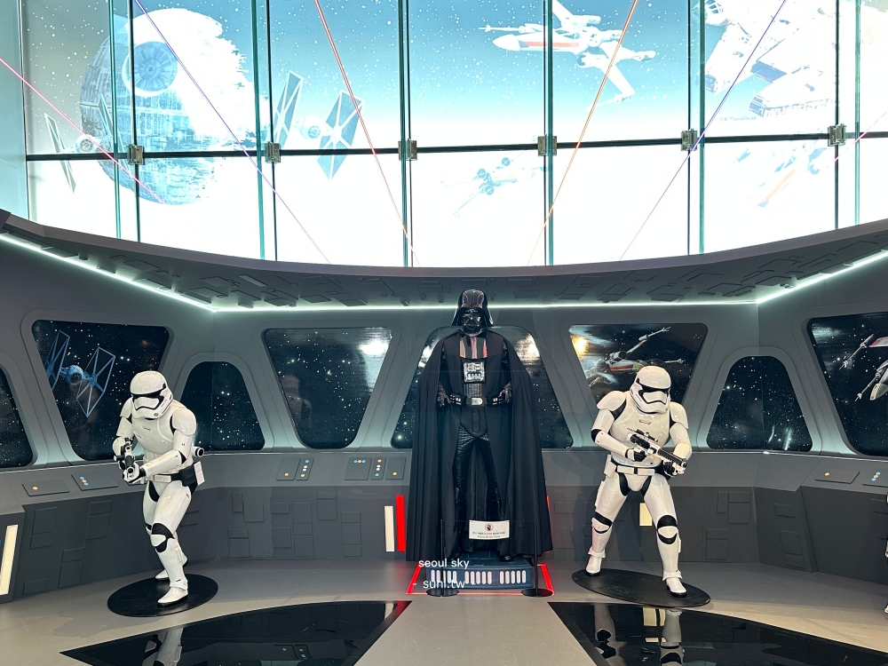 Seoul Sky Star Wars特展達斯維達Darth Vader