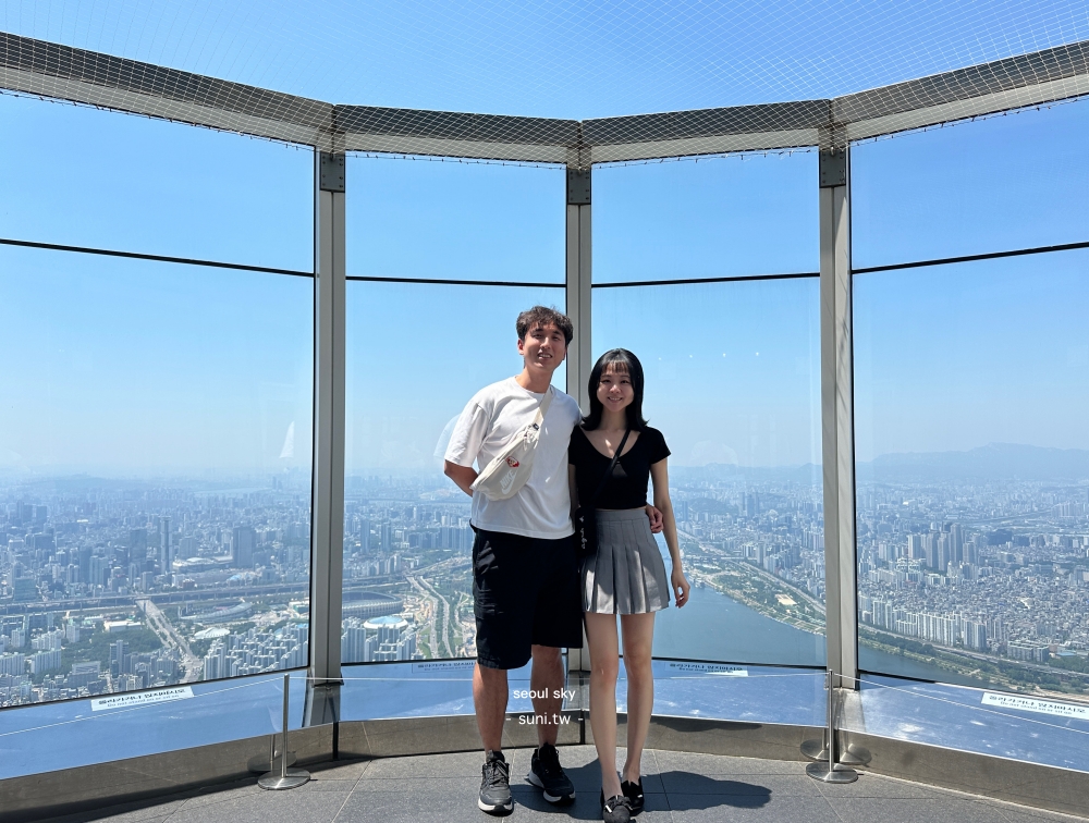 Seoul Sky서울스카이戶外Sky Deck漢江全景