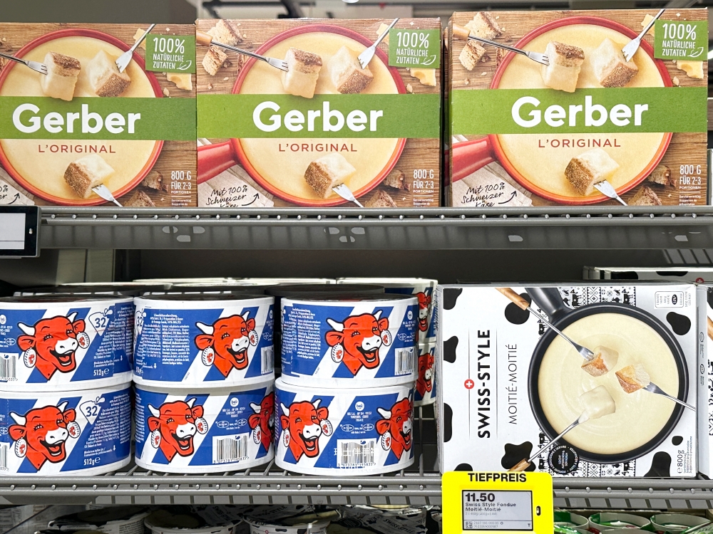 Gerber起司鍋Swiss-Style Fondue瑞士超市CHF11.50