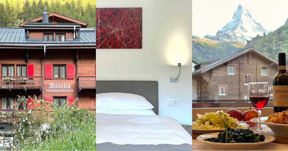 網站近期文章：瑞士策馬特住宿推薦｜Chalet Annelis Apartments馬特洪峰景觀公寓，車站步行8分～廚房、陽台、衣帽間
