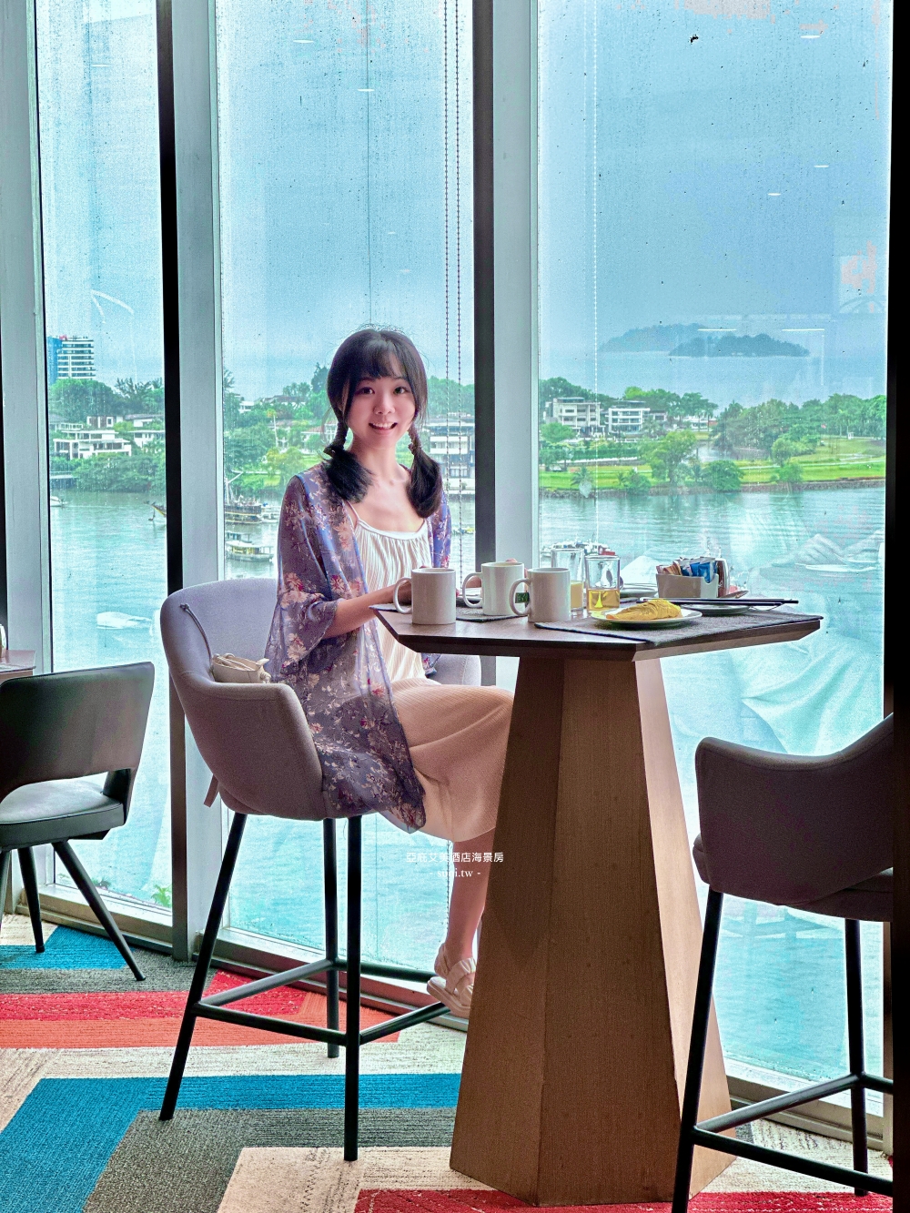 亞庇艾美酒店|沙巴住宿推薦。無敵海景雙床房~行政酒廊Happy Hour~Le Méridien Kota Kinabalu 亞庇艾美酒店|沙巴住宿推薦。無敵海景雙床房~行政酒廊Happy Hour~Le Méridien Kota Kinabalu